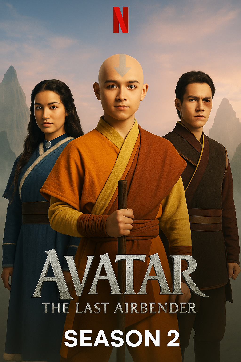Avatar Live-Action Temporada 2 Netflix 2025